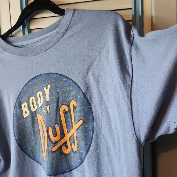 The Simpsons Body By Duff Tee Shirt - Picture 7 of 10